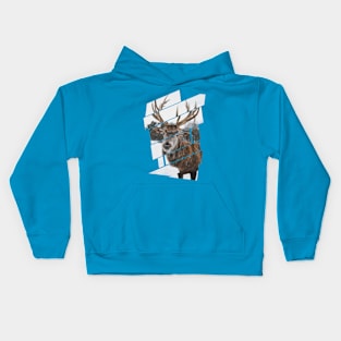 Hipster Deer Kids Hoodie